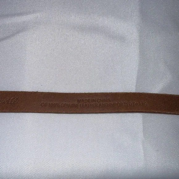 Madewell The Simple Pouch Belt Bag Brown Leather Sling Bag Purse Fanny Pack - Picture 11 of 15